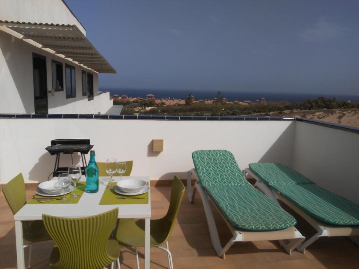 Casa Azul 2Bedroom Apartment & Ocean View Terrace Wifi Premium Costa Calma Bagian luar foto