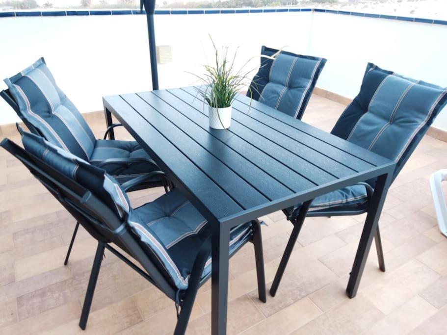Casa Azul 2Bedroom Apartment & Ocean View Terrace Wifi Premium Costa Calma Bagian luar foto