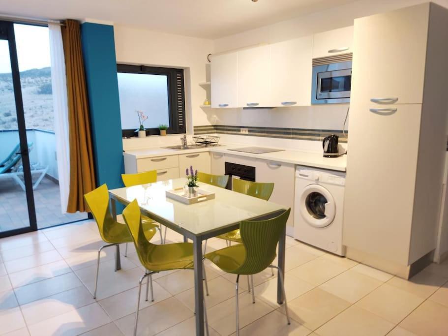 Casa Azul 2Bedroom Apartment & Ocean View Terrace Wifi Premium Costa Calma Bagian luar foto