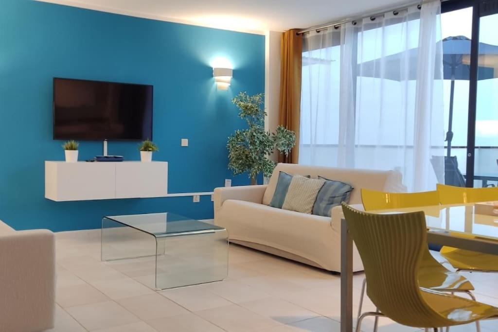 Casa Azul 2Bedroom Apartment & Ocean View Terrace Wifi Premium Costa Calma Bagian luar foto