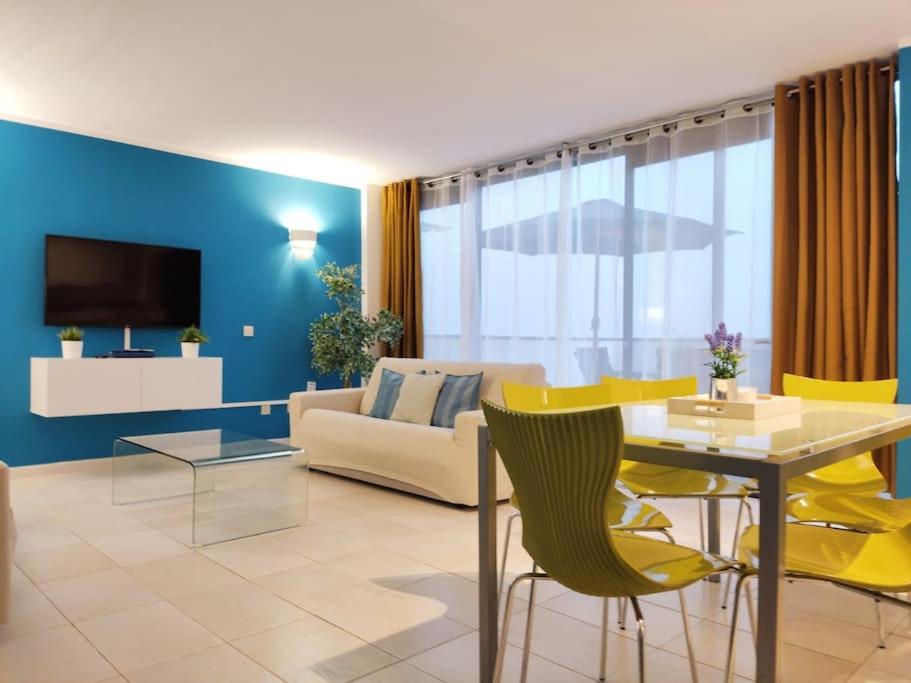 Casa Azul 2Bedroom Apartment & Ocean View Terrace Wifi Premium Costa Calma Bagian luar foto